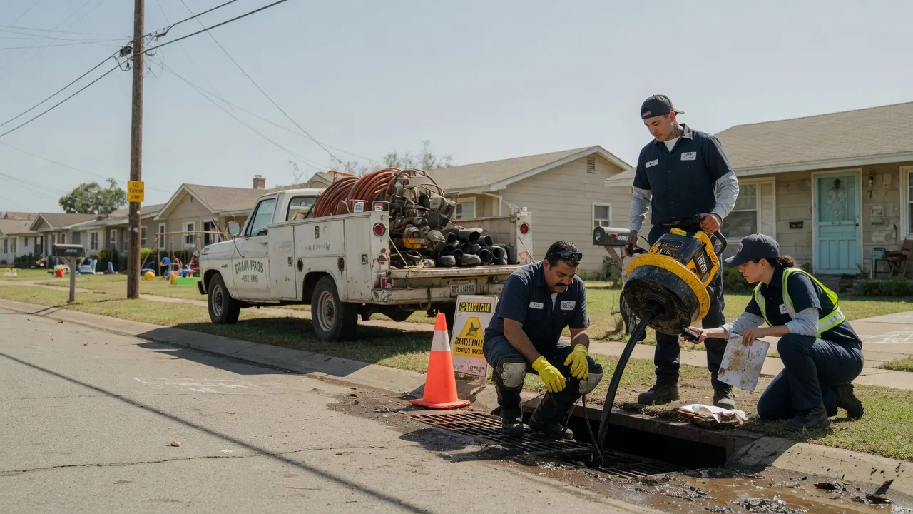 Drain Cleaning in Trophy Club, TX near me